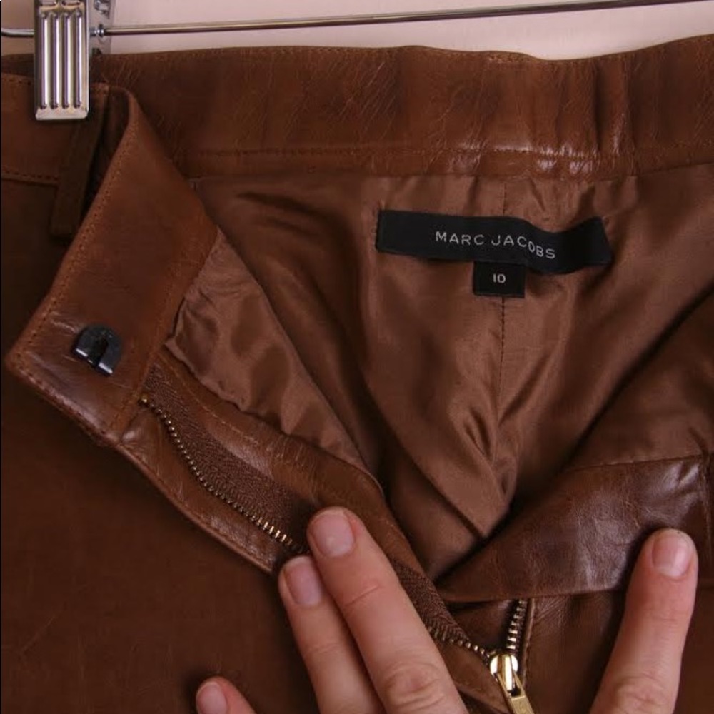 Vintage Marc Jacobs Leather Pants